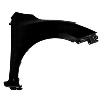 Fender Front Right w/o Stone Guard w/o Side Signal Lamps w/Molding Hole CAPA for Mazda 3 Hatchback 2010-2013