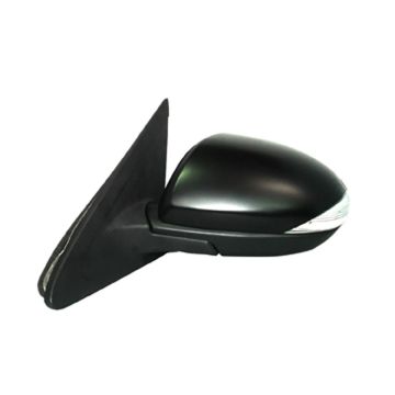 Door Mirror Assembly Left Power Heated w/Signal Lamp w/o BSD w/Cover for Mazda 3 2010-2013