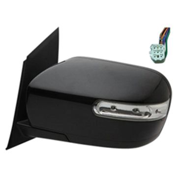 Door Mirror Assembly Left Power Heated w/Signal Lamp w/o BLIS for Mazda CX-7 2007-2012