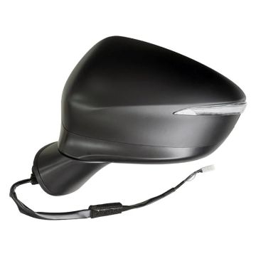 Door Mirror Assembly Left Non-Heated w/Blind Spot Detection w/Signal Lamps for Mazda CX-3 2016-2022