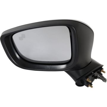 Door Mirror Assembly Left Non-Heated Manual-Folding w/o Surround View w/BSD w/Cover for Mazda 6 2017-2021