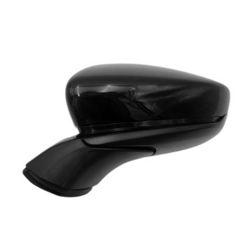 Door Mirror Left Non-Heated w/o Memory w/o BSD w/Cover Japan Built for Mazda 3 Sedan 2019-2024