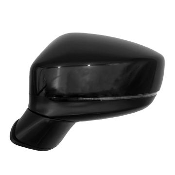 Door Mirror Left Power Folding Heated w/BSD w/o A/View Monitor w/Cover for Mazda CX-5 2019-2024