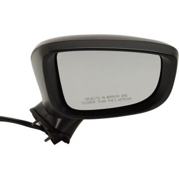 Door Mirror Assembly Right Heated Manual-Folding Non-Electrochromic w/o BSD w/Cover for Mazda 6 2017-2020