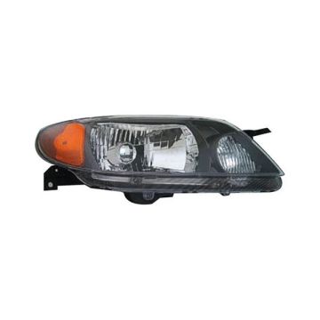 Headlight Assembly Composite Right w/Metal Coat Bezel for Mazda Protege Sedan 2001-2003