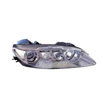 Headlight Assembly Composite Right w/o Fog Lamps Lens & Body for Mazda 6 2003-2005