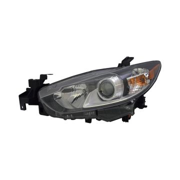 Headlight Lens Housing Left Halogen for Mazda 6 Sedan 2014-2020