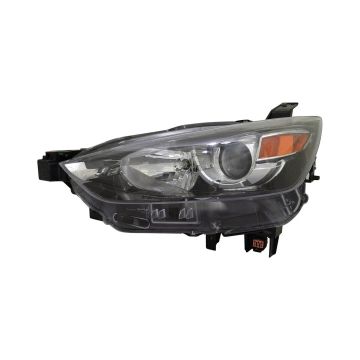 Headlight Lens Housing Left Halogen for Mazda CX-3 2016-2022
