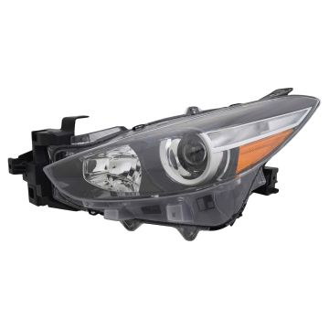 Headlight Lens Housing Left for Mazda 3 2017-2018