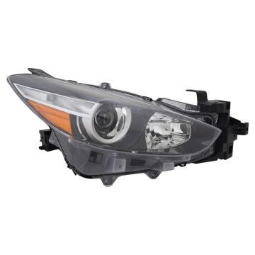 Headlight Lens Housing Right for Mazda 3 2017-2018