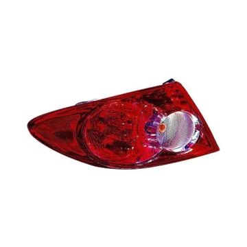 Tail Light Assembly Left Quarter Panel Mounted for Mazda 6 2003-2005