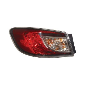 Tail Light Assembly Left Standard Type for Mazda 3 Sedan 2010-2013