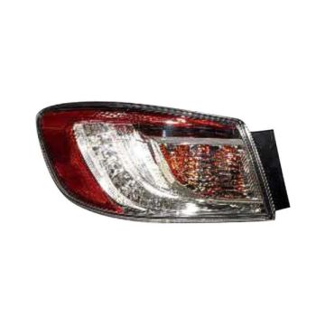Tail Light Assembly Left LED Type for Mazda 3 Sedan 2010-2013