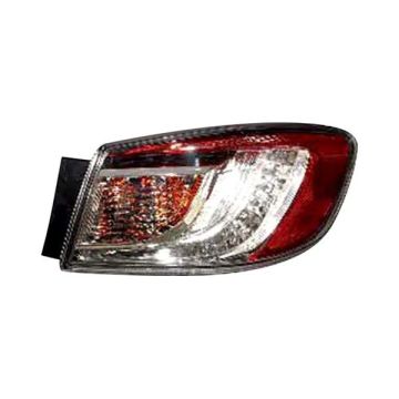 Tail Light Assembly Right LED Type for Mazda 3 Sedan 2010-2013