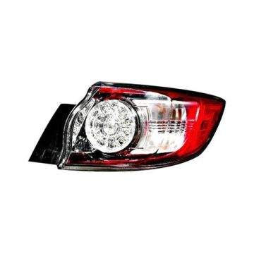 Tail Light Assembly Right LED Type for Mazda 3 Hatchback 2010-2013