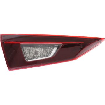Tail Light Assembly Left Inner Bulb Type Clear Mexico Built for Mazda 3 Sedan 2014-2016