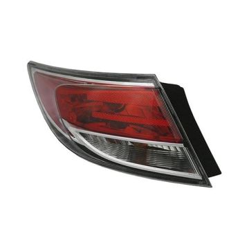 Tail Light Assembly Left Outer Bulb Type for Mazda 6 2009-2013