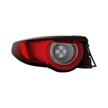 Tail Light Assembly Left Outer w/Signature Lighting for Mazda 3 Hatchback 2019-2021