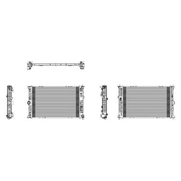 Radiator for Mazda 6 2009-2010