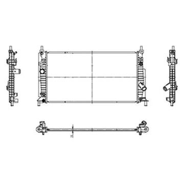 Radiator for Mazda 3 2010-2011