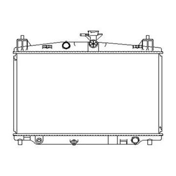 Radiator for Mazda 2 2011-2014