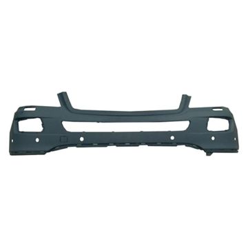 Bumper Cover Front w/Headlamp Washer w/o Sport Package w/Parktonics Primed for Mercedes-Benz ML320 ML350 ML500 ML550