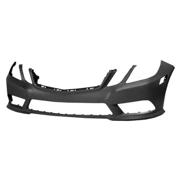 Bumper Cover Front W212/S212 w/AMG Styling Pkg w/o Headlamp Washer w/o Parktronic Primed for Mercedes-Benz E350 E400 E550