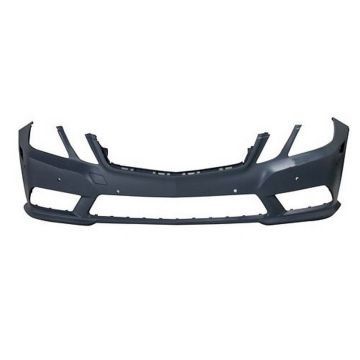 Bumper Cover Front W212 w/AMG Styling Pkg w/o Headlamp Washer w/Parktronic for Mercedes-Benz E350 E550