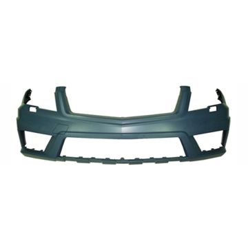 Bumper Cover Front X204 w/AMG Styling Pkg w/o Parktronic w/Headlamp Washers Primed for Mercedes-Benz GLK350 2010-2012