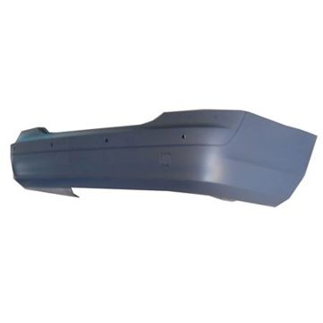 Bumper Cover Rear w/Parktronics w/o Sport Package Primed for Mercedes-Benz S550 2007-2011