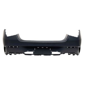 Bumper Cover Rear w/AMG Styling Pkg C118 w/o Active Park Assist Primed for Mercedes-Benz CLA250 CLA35 AMG CLA45 AMG
