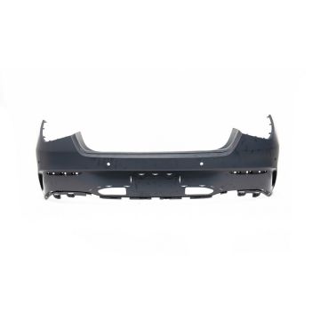 Bumper Cover Rear w/AMG Styling Pkg C118 w/Active Park Assist Primed for Mercedes-Benz CLA250 CLA35 AMG CLA45 AMG