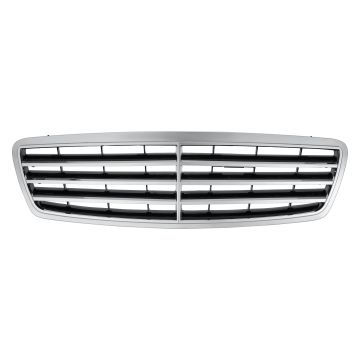 Grille Assembly Black Avantgarde/Elegance Package for Mercedes-Benz C230 2005-2007