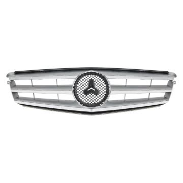 Grille Assembly w/o AMG w/Sport Pkg W204 for Mercedes-Benz C300 C350 C63 AMG