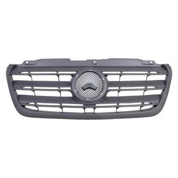 Grille Assembly W907 Matte Dark Gray for Mercedes-Benz Sprinter 3500XD 2018-2020