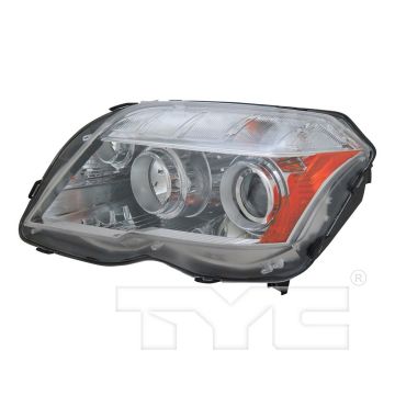 Headlight Assembly Composite Left X204 Halogen for Mercedes-Benz GLK350 2010-2012