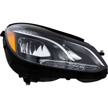 Headlight Assembly Composite Right W212/S212 w/o Cornering Lamps w/o Night Vision System for Mercedes-Benz E300 E350 E400 E550 E63 AMG E63 AMG S