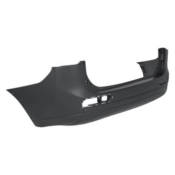 Bumper Cover Rear w/Wheel Opening Moldings Primed for Mitsubishi Outlander 2015