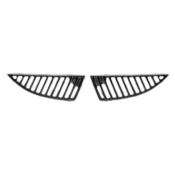 Grille Assembly Right Matte Black for Mitsubishi Lancer Wagon Sportback Sportback Ralliart 2004