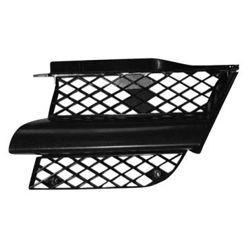 Grille Assembly Right White & Black w/Clips for Mitsubishi Outlander 2003-2004