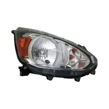 Headlight Assembly Composite Right for Mitsubishi Mirage 2014-2020