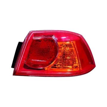 Tail Light Assembly Right Outer On Body for Mitsubishi Lancer 2008-2013