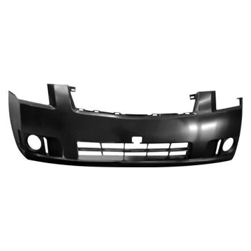 Bumper Cover Front w/Fog Lamps Primed for Nissan Sentra 2007-2009
