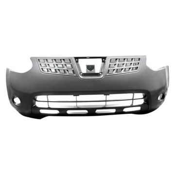 Bumper Cover Front Primed for Nissan Rogue S SL 2008-2010