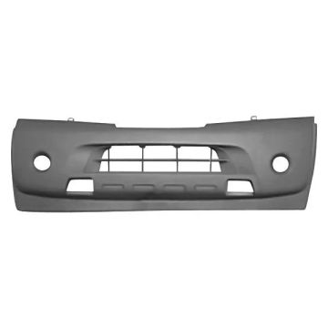 Bumper Cover Front w/o Park Distance Sensors Primed for Nissan Armada 2008-2015
