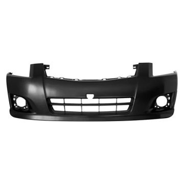 Bumper Cover Front Primed for Nissan Sentra 2007-2012
