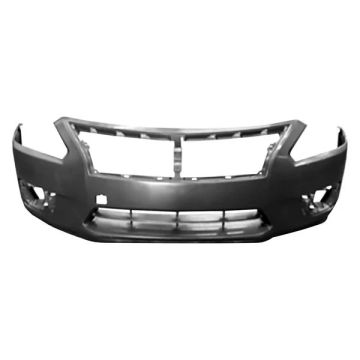 Bumper Cover Front Primed for Nissan Altima Sedan 2013-2015
