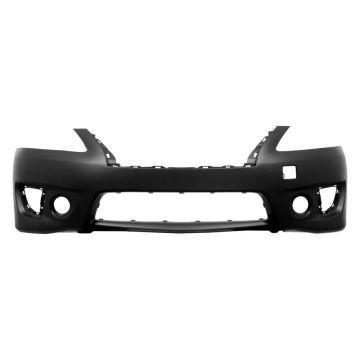 Bumper Cover Front Sport Type Primed for Nissan Sentra SR 2013-2015