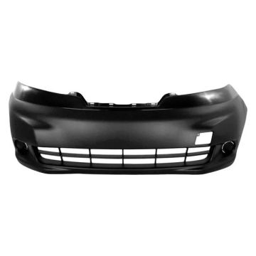 Bumper Cover Front w/o Appearance Pkg Textured for Nissan NV200 S SV 2013-2021