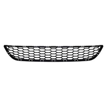 Bumper Cover Grille Front w/o Intelligent Cruise Control for Nissan Sentra 2016-2018
